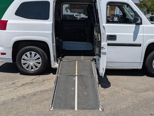 White 2014 AM General MV-1 Wheelchair Access Handicap Passenger Mini Van