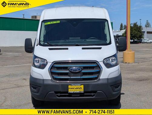 Oxford White 2023 Ford E-Transit T-350 Medium Roof