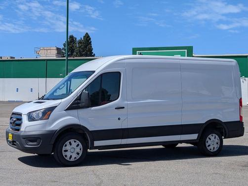 Oxford White 2023 Ford E-Transit T-350 Medium Roof