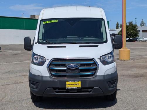 Oxford White 2023 Ford E-Transit T-350 Medium Roof