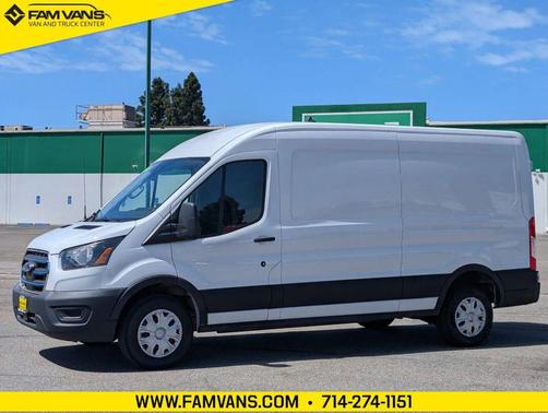 Oxford White 2023 Ford E-Transit T-350 Medium Roof