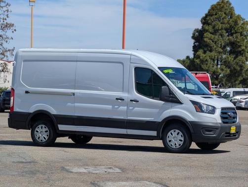 Oxford White 2023 Ford E-Transit T-350 Medium Roof