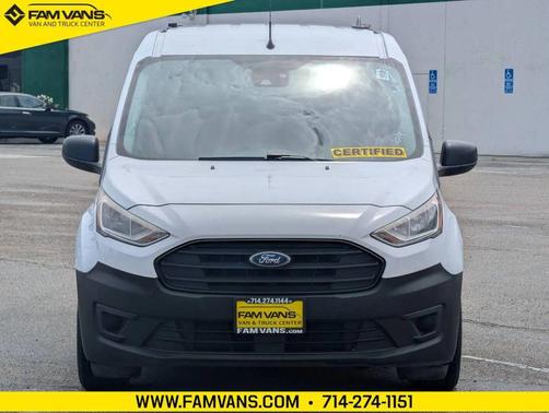 Frozen White 2019 Ford Transit Connect XL