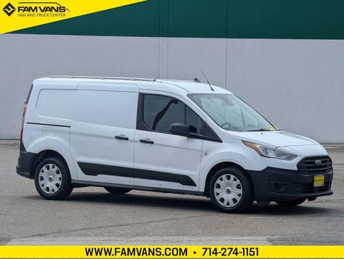 Frozen White 2019 Ford Transit Connect XL