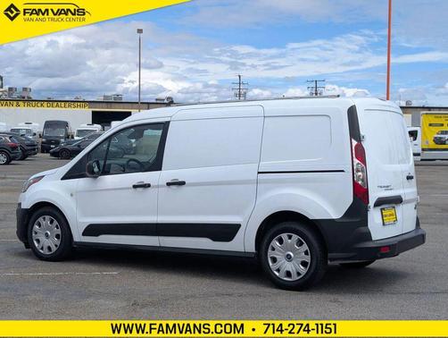 Frozen White 2019 Ford Transit Connect XL