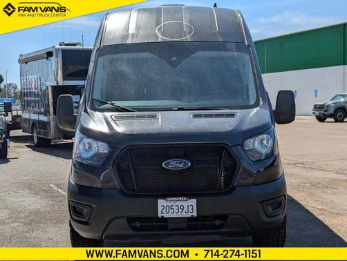 Gray 2021 Ford Transit-350 Base