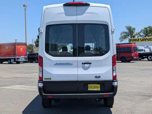 Oxford White 2023 Ford E-Transit T-350 High Roof