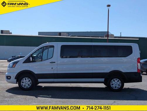 Oxford White 2024 Ford Transit-350 XLT