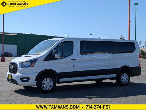 Oxford White 2024 Ford Transit-350 XLT
