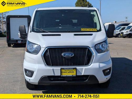Oxford White 2024 Ford Transit-350 XLT