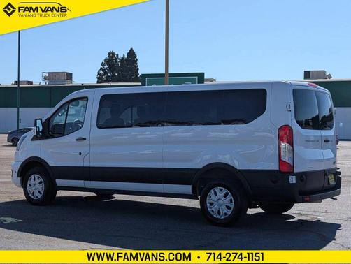 Oxford White 2024 Ford Transit-350 XLT