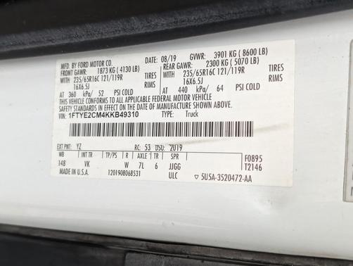 2019 Ford Transit-150 Base