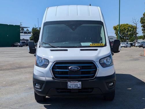 Oxford White 2022 Ford E-Transit T-350 High Roof