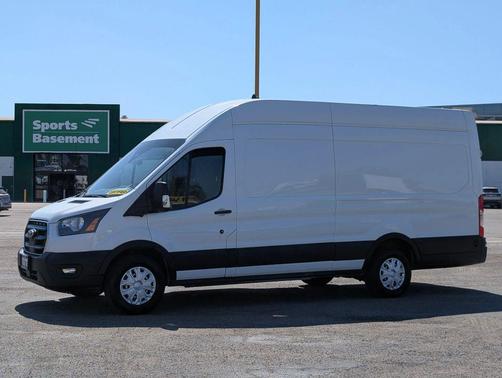 Oxford White 2022 Ford E-Transit T-350 High Roof