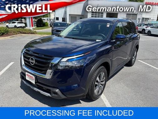 Deep Ocean Blue 2025 Nissan Pathfinder SL