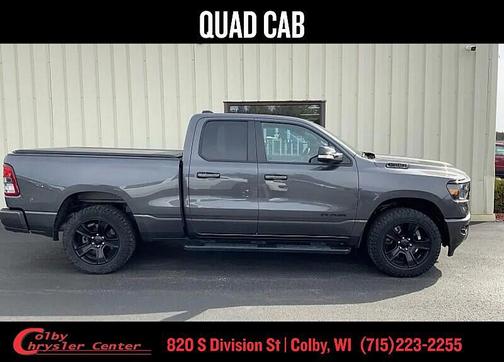 Granite Crystal Metallic Clearcoat 2021 RAM 1500 Big Horn/Lone Star