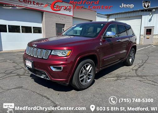 VELVET RED 2020 Jeep Grand Cherokee Overland