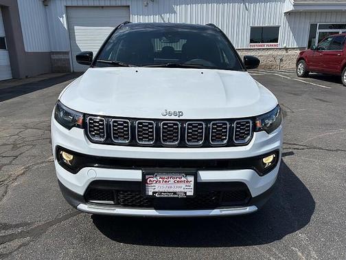 Bright White Clearcoat 2026 Jeep Compass Limited