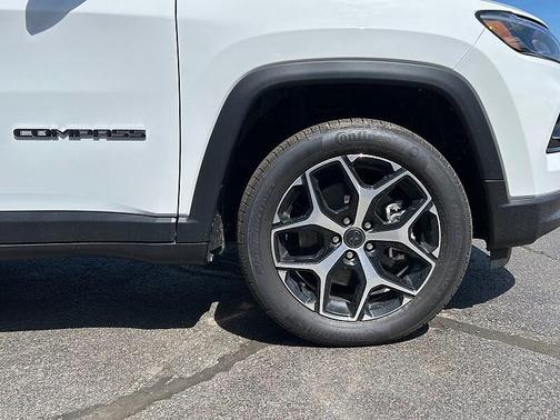 Bright White Clearcoat 2026 Jeep Compass Limited