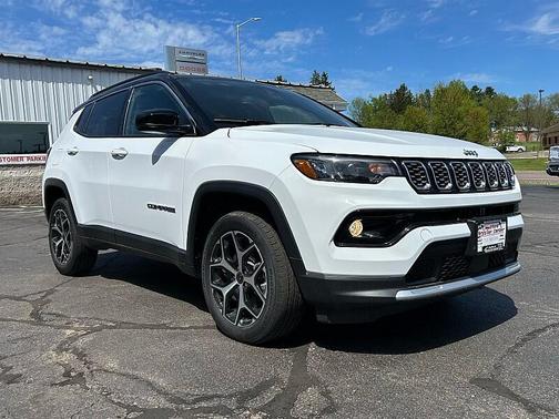 Bright White Clearcoat 2026 Jeep Compass Limited
