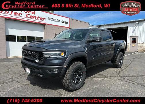 Forged Blue Metallic 2026 RAM 1500 RHO Crew Cab 4x4 5'7' Box
