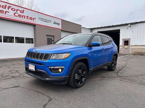 Laser Blue Pearlcoat 2021 Jeep Compass Latitude