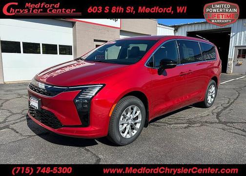Red Hot Pearlcoat 2027 Chrysler Pacifica L