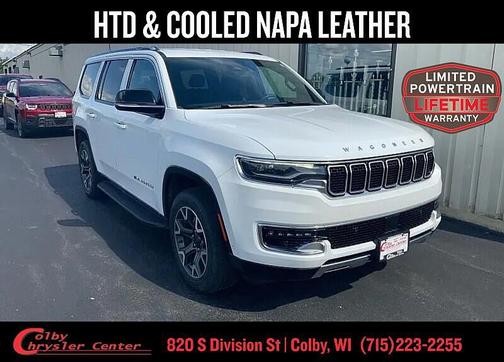 Bright White Clearcoat 2024 Jeep Wagoneer Series III 4x4