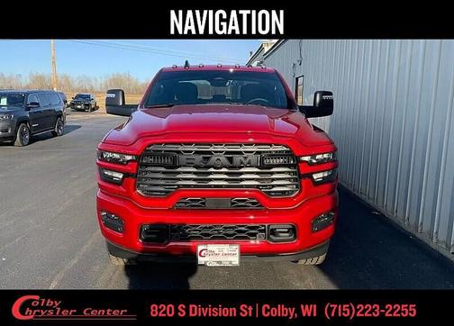 Molten Red Pearlcoat 2026 RAM 2500 Big Horn Crew Cab 4x4 6'4' Box