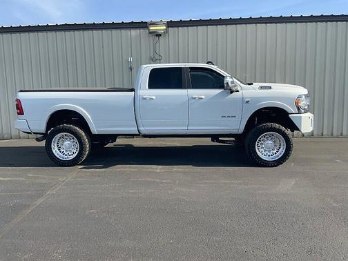 Bright White Clearcoat 2023 RAM 3500 Longhorn