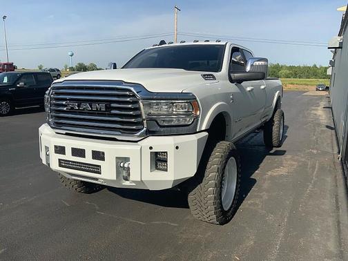Bright White Clearcoat 2023 RAM 3500 Longhorn