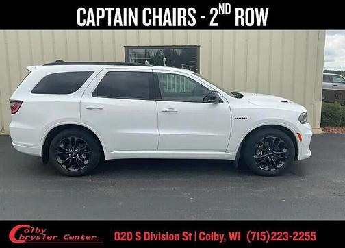 White Knuckle Clearcoat 2023 Dodge Durango R/T Plus AWD