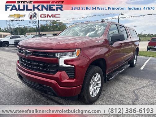 Radiant Red 2025 Chevrolet Silverado 1500 RST