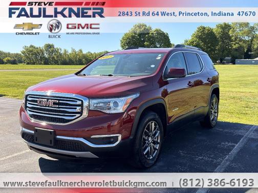Crimson Red Tintcoat 2017 GMC Acadia SLT-1