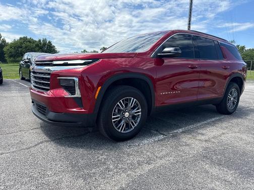 Radiant Red 2026 Chevrolet Traverse LT