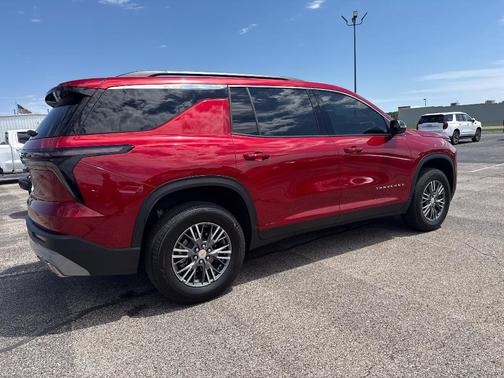 Radiant Red 2026 Chevrolet Traverse LT