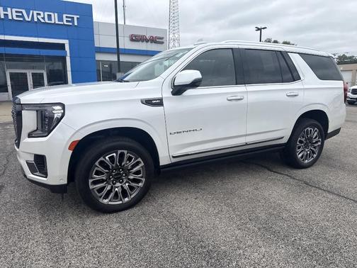 White Frost Tri-Coat 2024 GMC Yukon Denali Ultimate