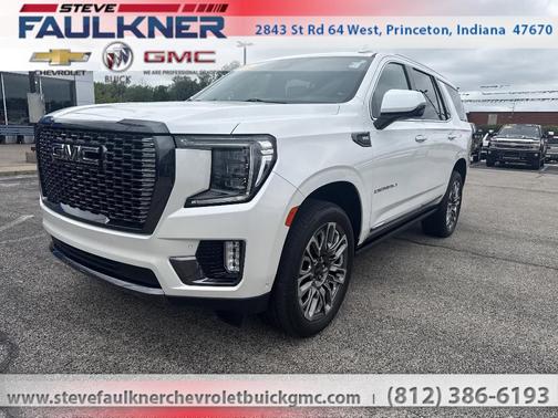 White Frost Tri-Coat 2024 GMC Yukon Denali Ultimate