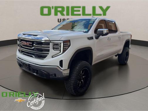 Summit White 2025 GMC Sierra 1500 SLT