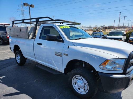 White 2017 RAM 2500 Tradesman 4x4 2dr Regular Cab 8 ft. LB Pickup
