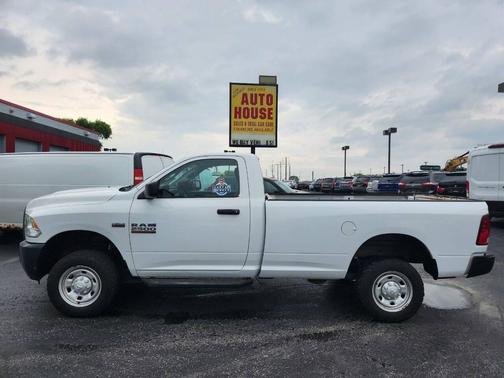 White 2017 RAM 2500 Tradesman 4x4 2dr Regular Cab 8 ft. LB Pickup