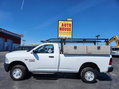 White 2017 RAM 2500 Tradesman 4x4 2dr Regular Cab 8 ft. LB Pickup