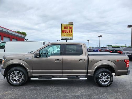 Tan 2018 Ford F-150 Lariat