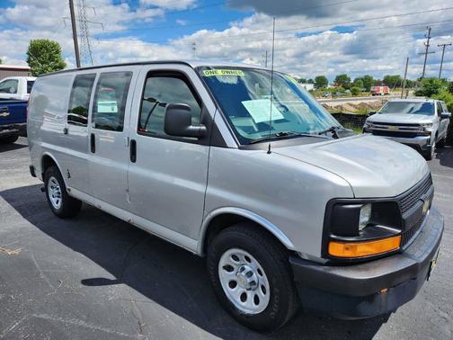 Gray 2012 Chevrolet Express 1500 1500 3dr Cargo Van
