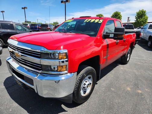 Red 2015 Chevrolet Silverado 2500 WT