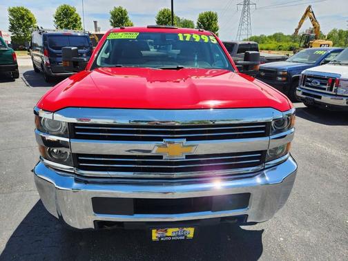 Red 2015 Chevrolet Silverado 2500 WT
