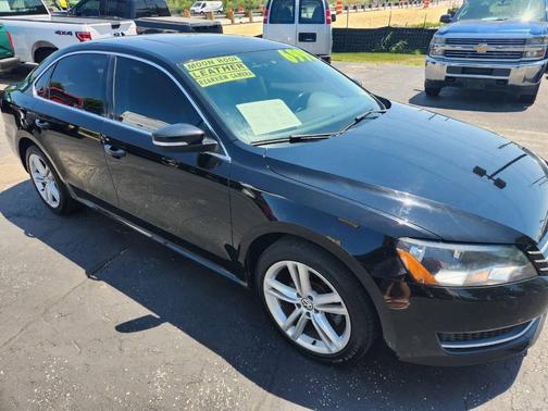 Black 2014 Volkswagen Passat 1.8T SE