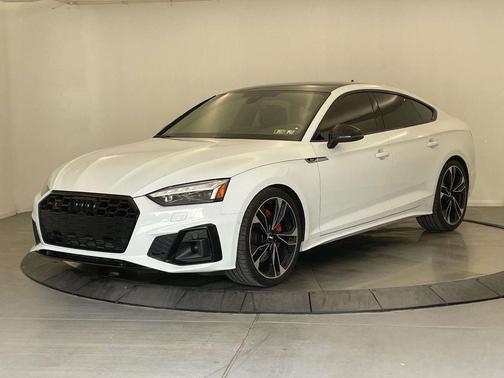 Glacier White Metallic 2021 Audi S5 3.0T Prestige