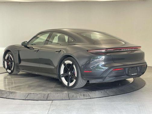 Volcano Grey Metallic 2025 Porsche Taycan 4S