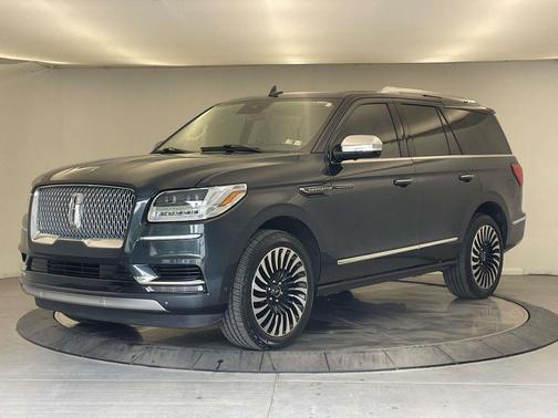 Flight Blue 2021 Lincoln Navigator Black Label